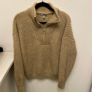 ASOS Quarter Zip Sweater